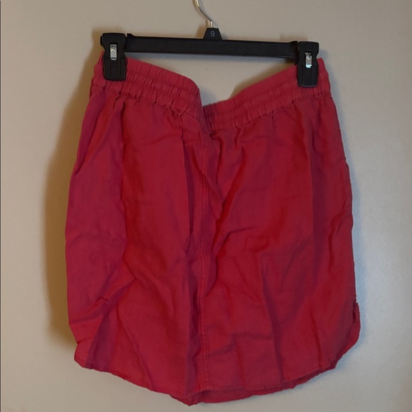 Red Drawstring Skirt - Picture 3 of 3